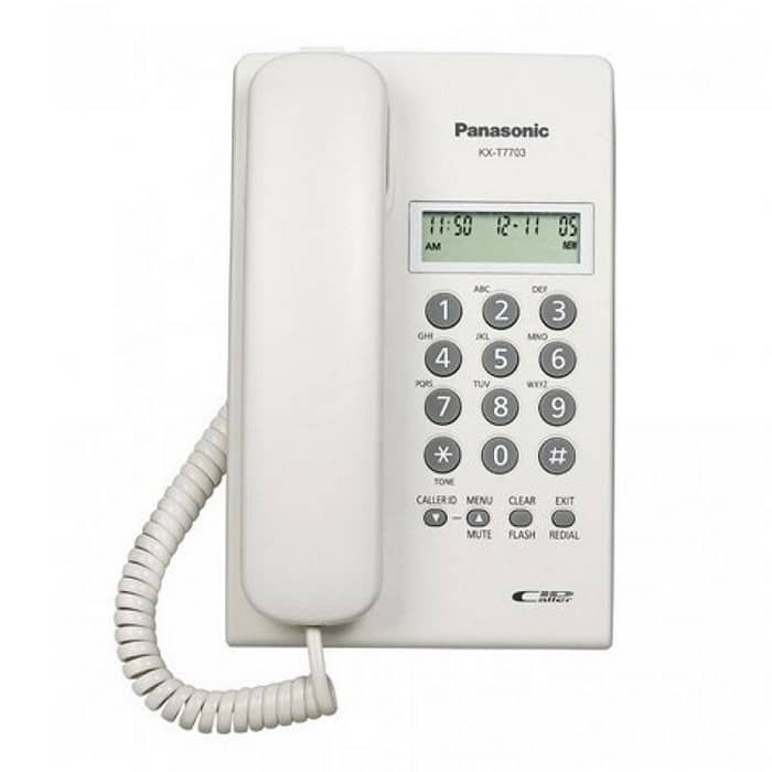 تلفن رومیزی پاناسونیک مدل KX-T7703