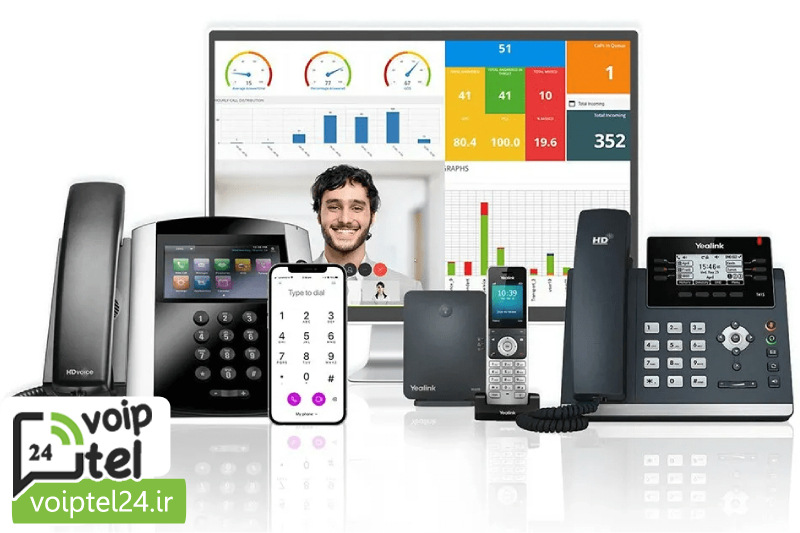 تاثیر تلفن های ویپ بر مصرف پهنای باند 