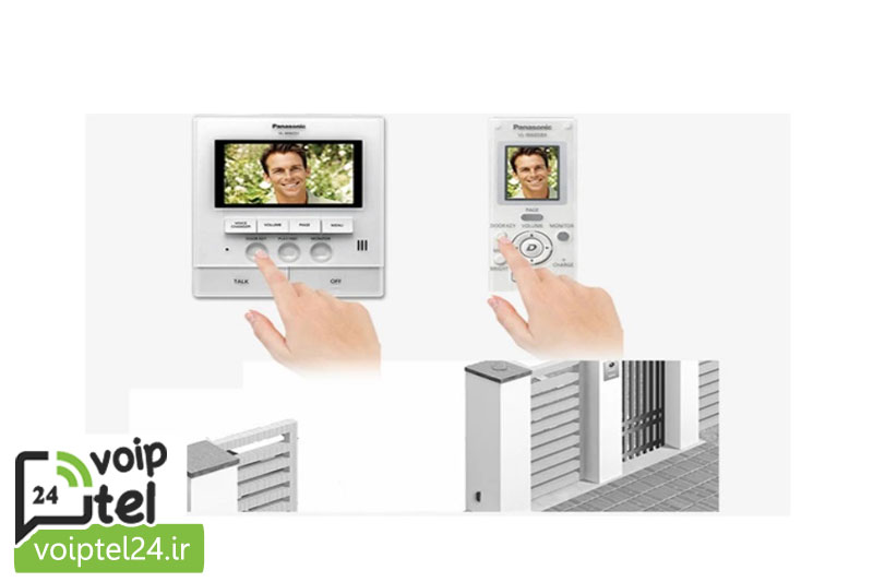 امکانات آیفون تصویری پاناسونیک مدل vl-sw251 