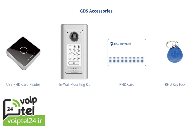 مدل آیفون تصویری تحت شبکه گرنداستریم GDS3710 